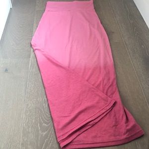 Ombré Maxi Skirt